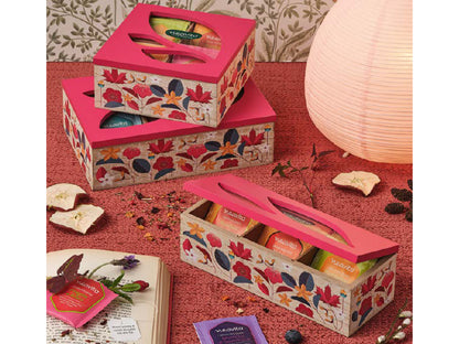 COFANETTO IN LEGNO ROSA 20 FILTRI BIO  - NEAVITA