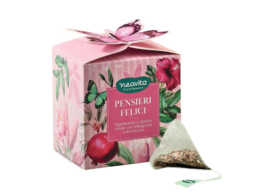 PENSIERI FELICI - COFANETTO A FARFALLA CON FILTRI PIRAMIDALI - NEAVITA