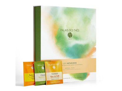 COFANETTO DI TISANE BIO "LES INFUSIONS" - PALAIS DES THÉS