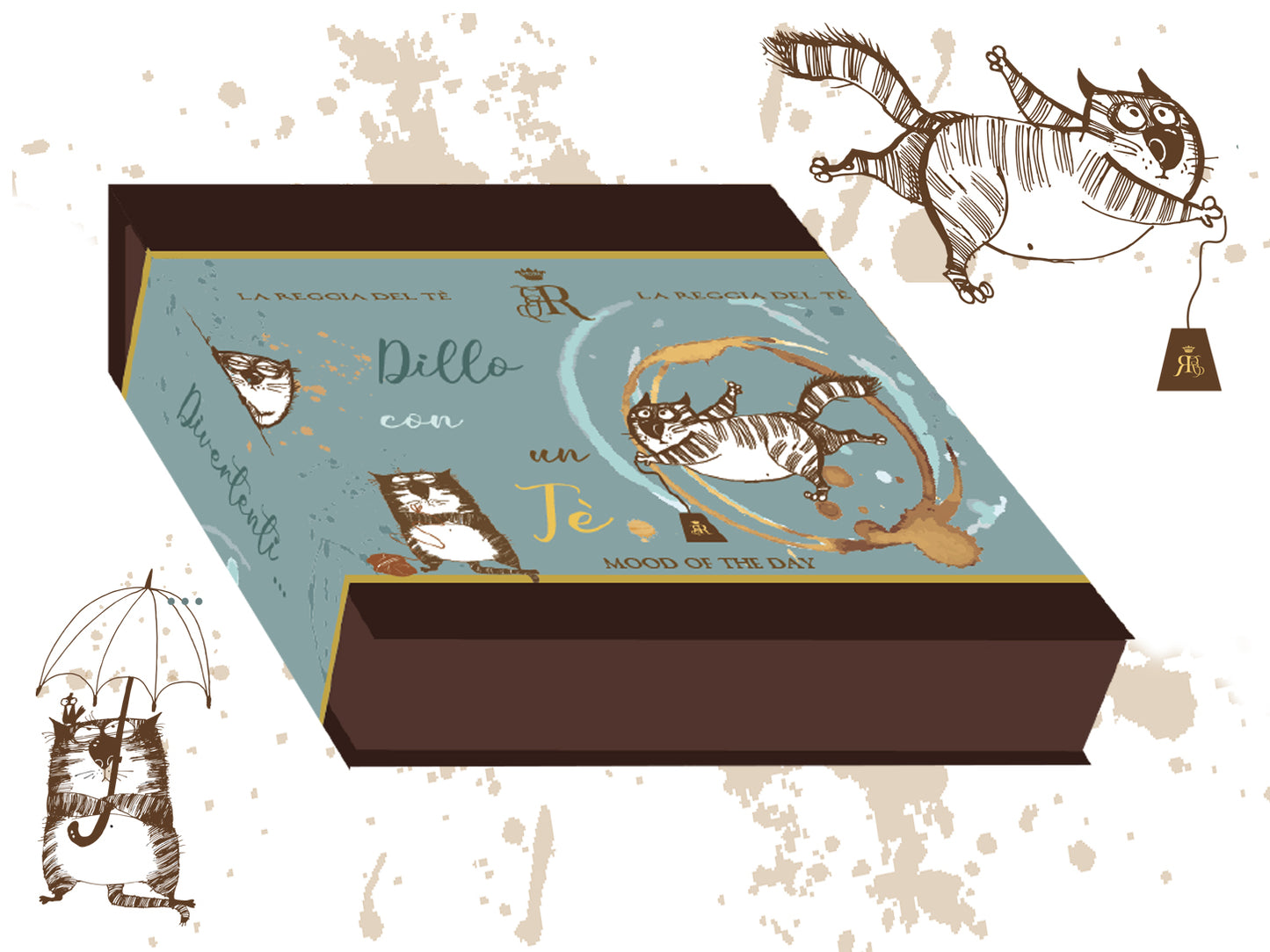 COFANETTO - DILLO CON TÈ - LA REGGIA DEL TÈ