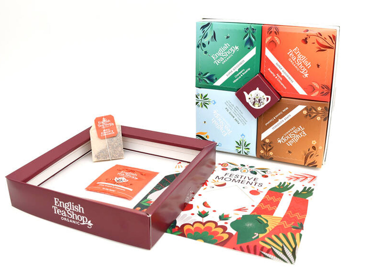 COFANETTO BIO "FESTIVE MOMENTS" - ENGLISH TEA SHOP