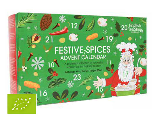 CALENDARIO DELL' AVVENTO - SPEZIE DELLE FESTIVITÀ - ENGLISH TEA SHOP