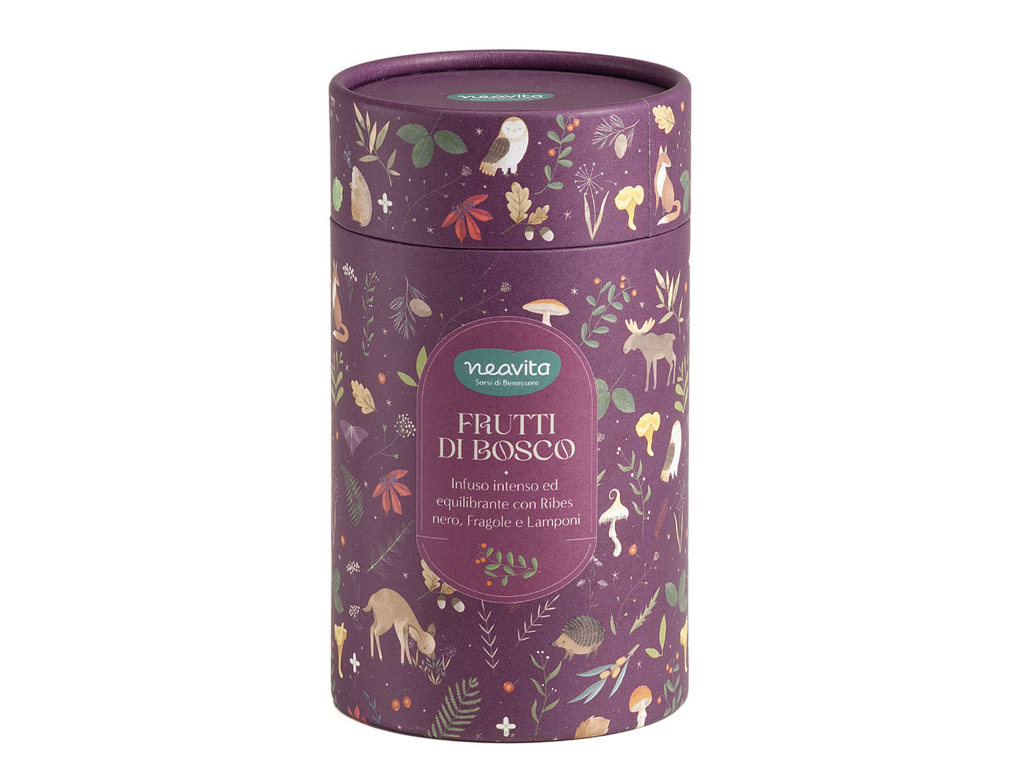 GIFT BOX VIOLA INFUSI DA FAVOLA   - INFUSO FRUTTI DI BOSCO - NEAVITA