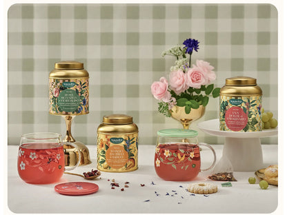 TAZZA IN VETRO VERDE - INFUSI DI PRIMAVERA - NEAVITA