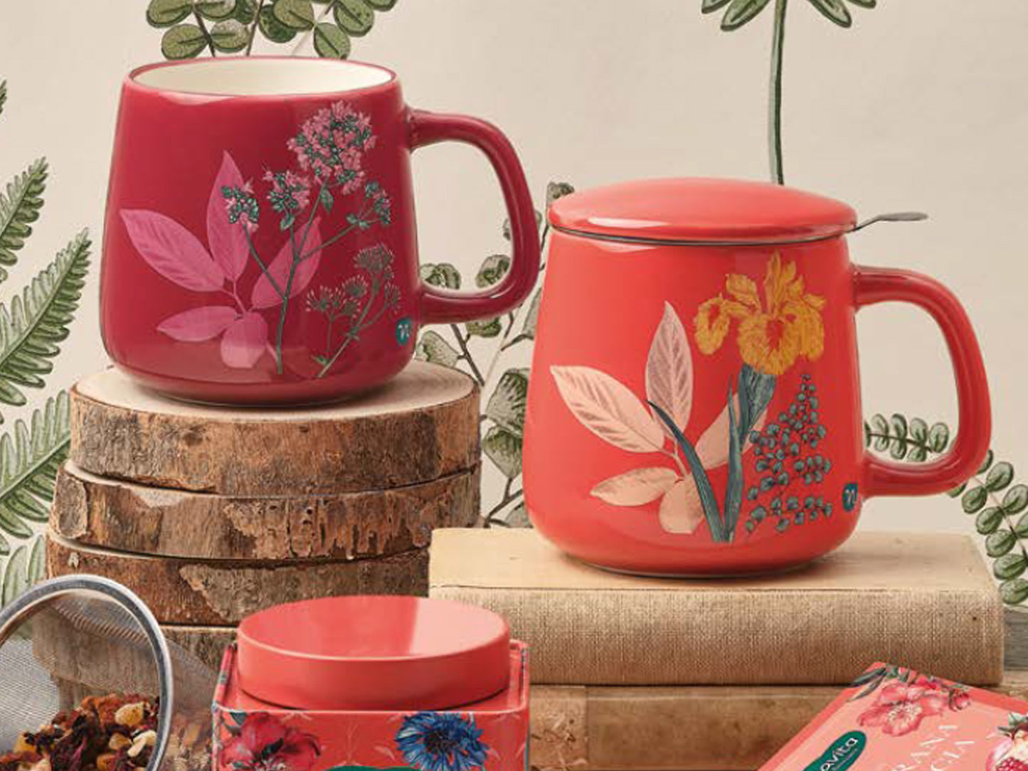 INFUSIERA FUCSIA - HERBARIUM - NEAVITA