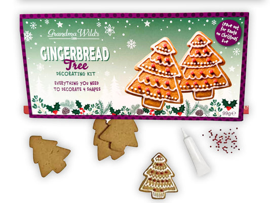 KIT ALBERELLO DECORA BISCOTTI - BISCOTTI + DECORAZIONI - GRANDMA WILD'S