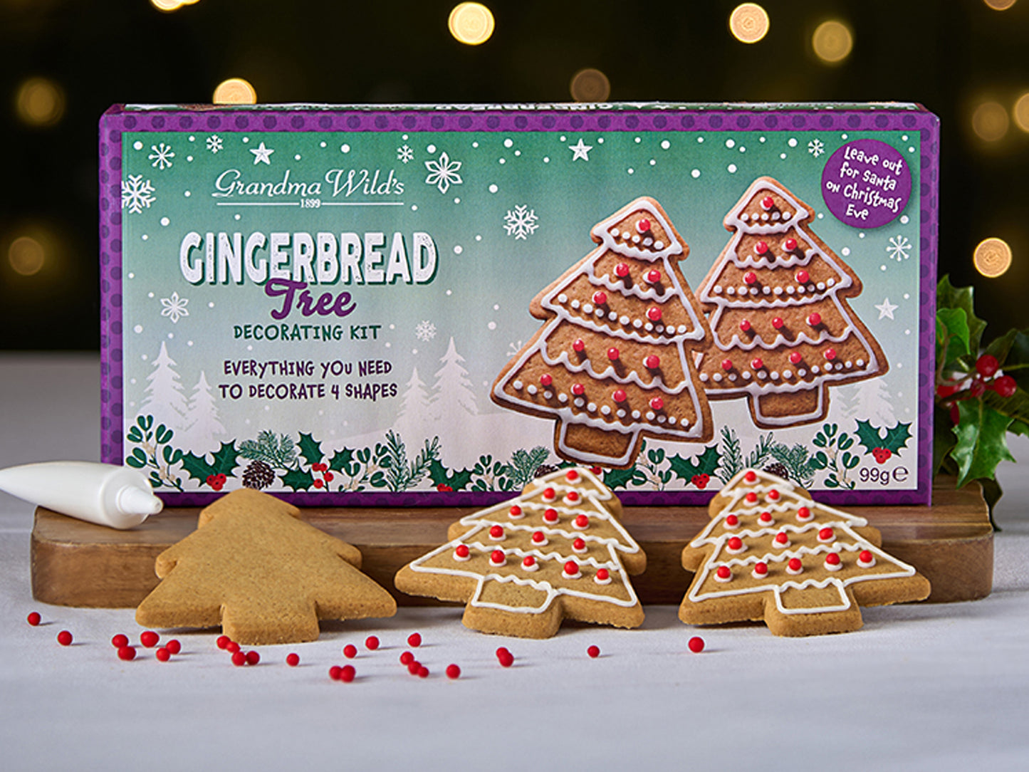 KIT ALBERELLO DECORA BISCOTTI - BISCOTTI + DECORAZIONI - GRANDMA WILD'S