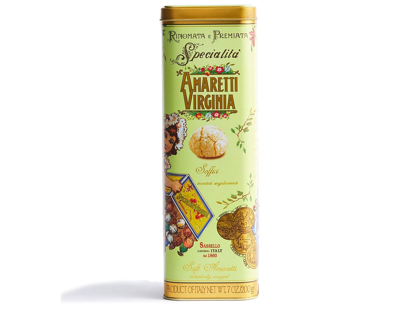 TUBO CON AMARETTI CLASSICI - VIRGINIA