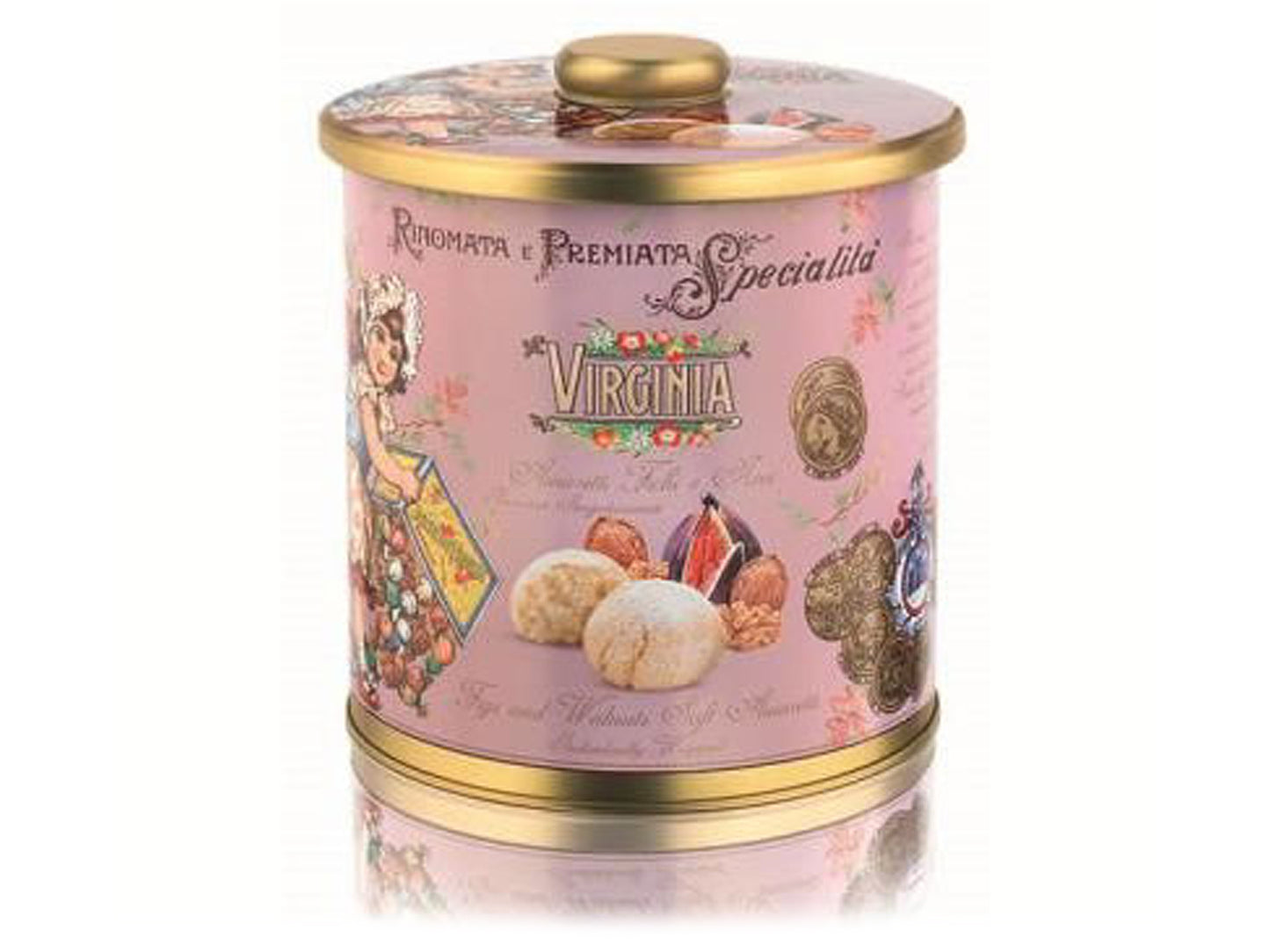 BISCOTTIERA CON AMARETTI FICHI E NOCI - VIRGINIA