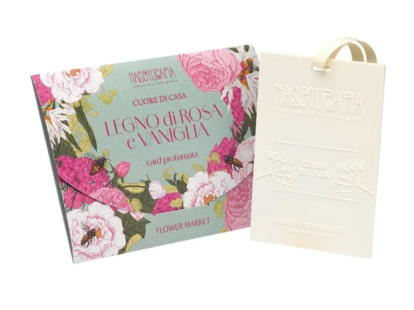 LEGNO DI ROSA E VANIGLIA - CARD PROFUMATA