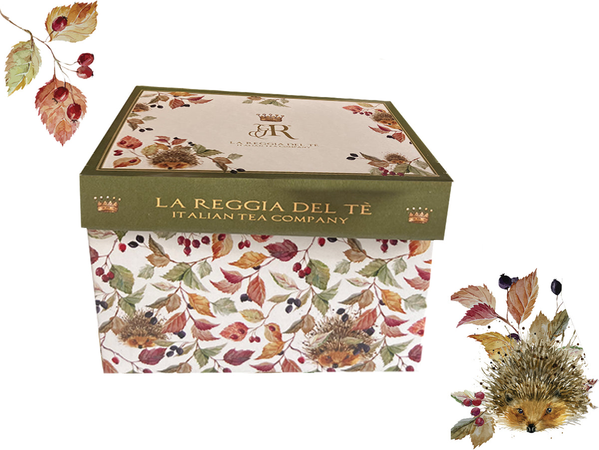 COFANETTO "MAGIA E PROFUMI DEL BOSCO" VERDE - LA REGGIA DEL TÈ