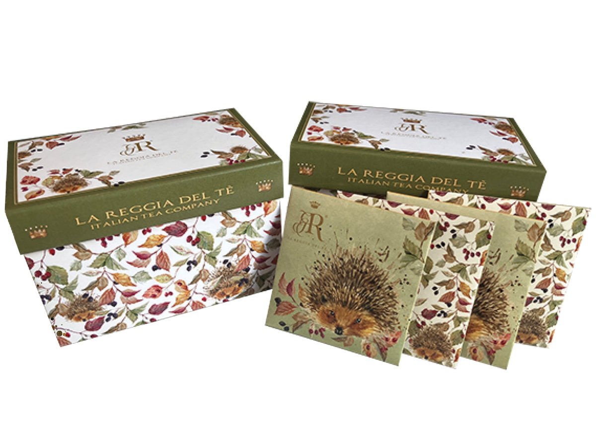 COFANETTO "MAGIA E PROFUMI DEL BOSCO" VERDE - LA REGGIA DEL TÈ