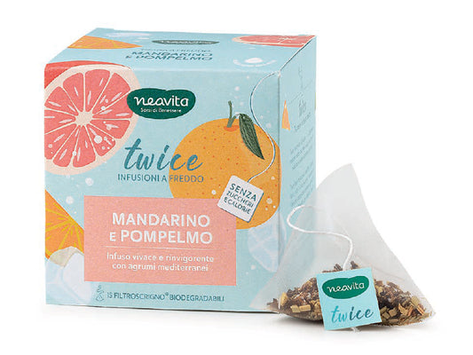 MANDARINO E POMPELMO COLD BREW - FILTRI PIRAMIDALI -NEAVITA