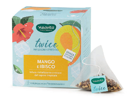MANGO E IBISCO COLD BREW - FILTRI PIRAMIDALI - NEAVITA