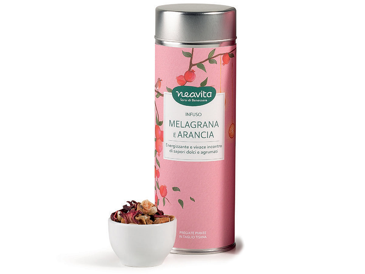 MELAGRANA E ARANCIA - INFUSO IN LATTINA