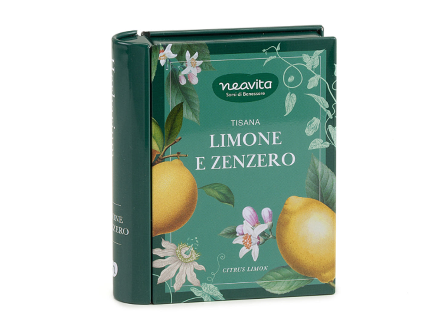 MINI LIBRO VERDE HERBARIUM - LIMONE E ZENZERO - NEAVITA