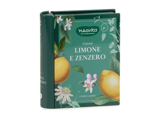 MINI LIBRO VERDE HERBARIUM - LIMONE E ZENZERO - NEAVITA