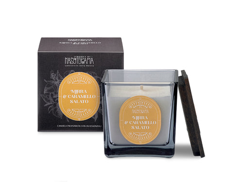 MIRRA E CARAMELLO SALATO - CANDELA - NASOTERAPIA