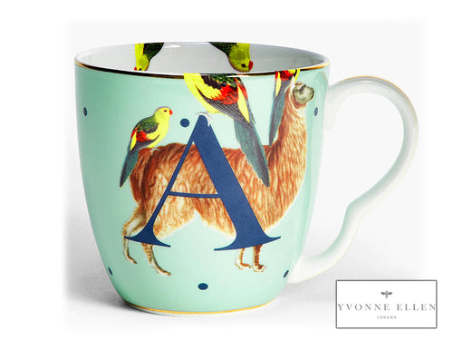 ALPHABET MUG "A" - YVONNE ELLEN