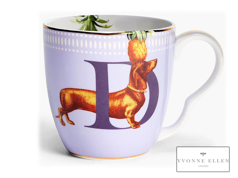 ALPHABET MUG "D" - YVONNE ELLEN
