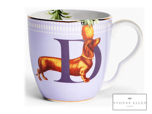 ALPHABET MUG "D" - YVONNE ELLEN