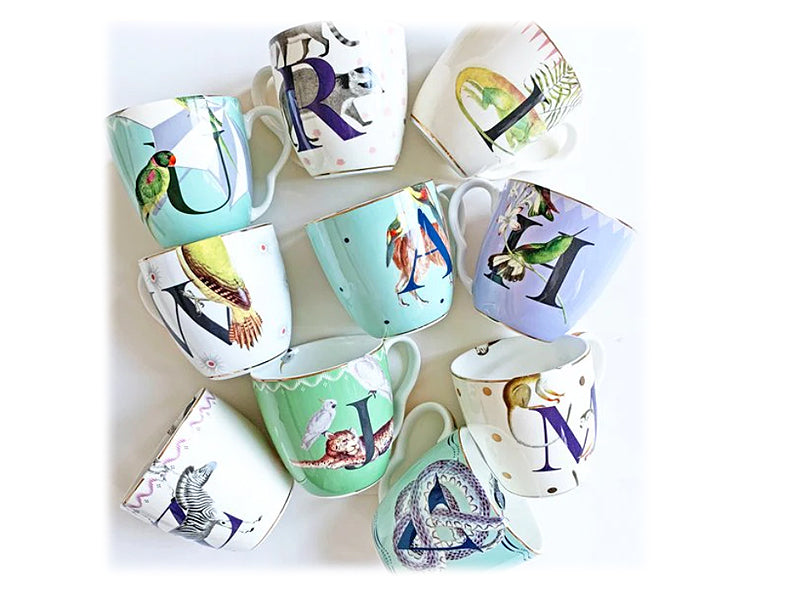 ALPHABET MUG "R" - YVONNE ELLEN