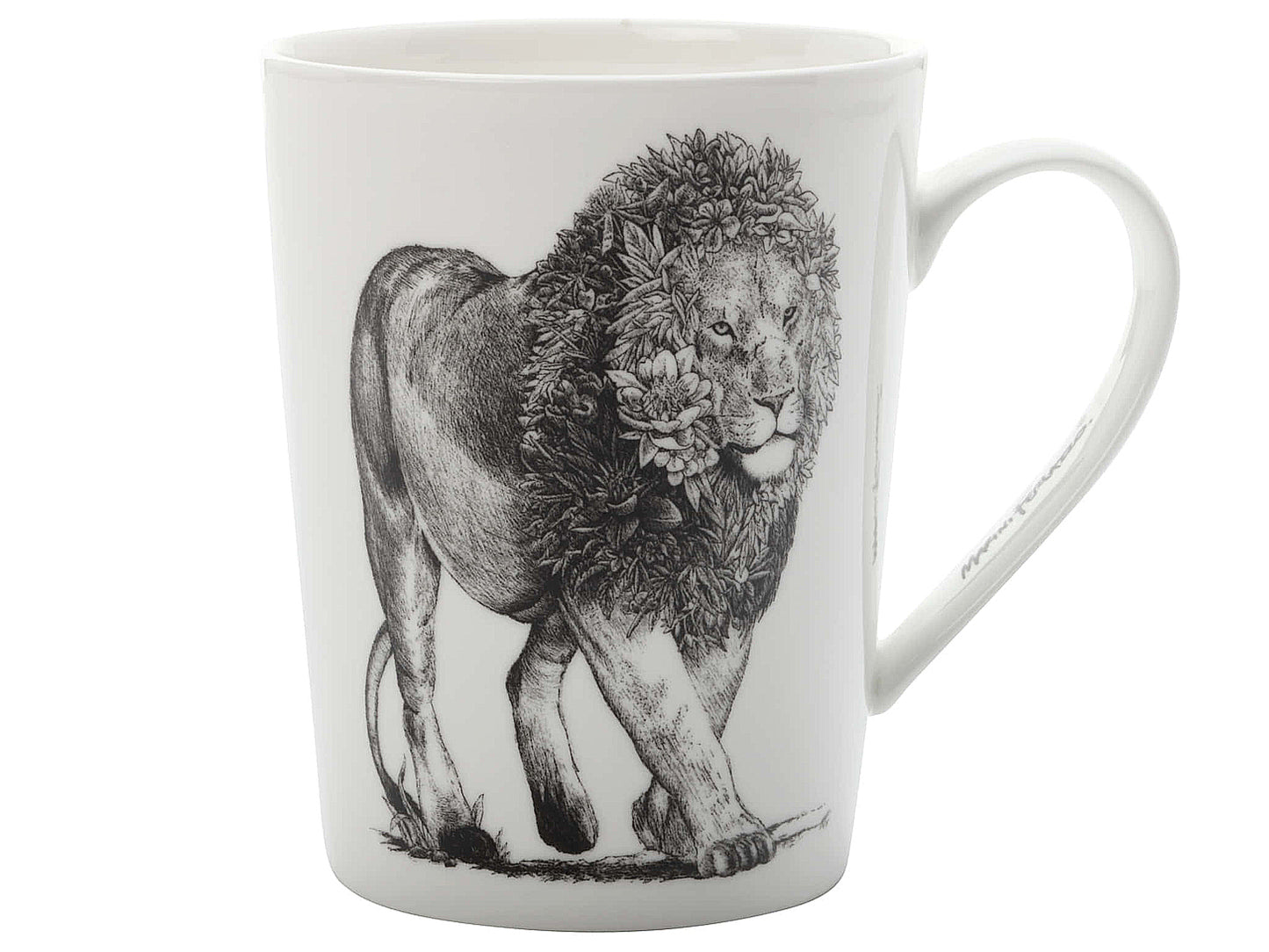 Tazza con faccia di leone / Tazza a tema naturale / Ceramica Tazza con faccia di leone / Tazza a tema naturale / Ceramica