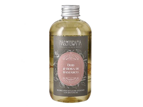 OUD E ROSA DI DAMASCO - RICARICA PER DIFFUSORI 250ML - NASOTERAPIA