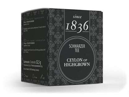 CEYLON HIGHROWN - TÈ NERO