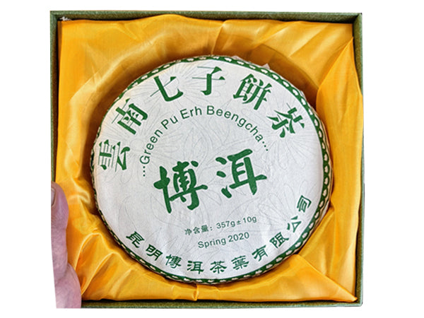 CINA - GREEN PU ERH BEENG-CHA (SHENG) - KUNMING BOER TEA