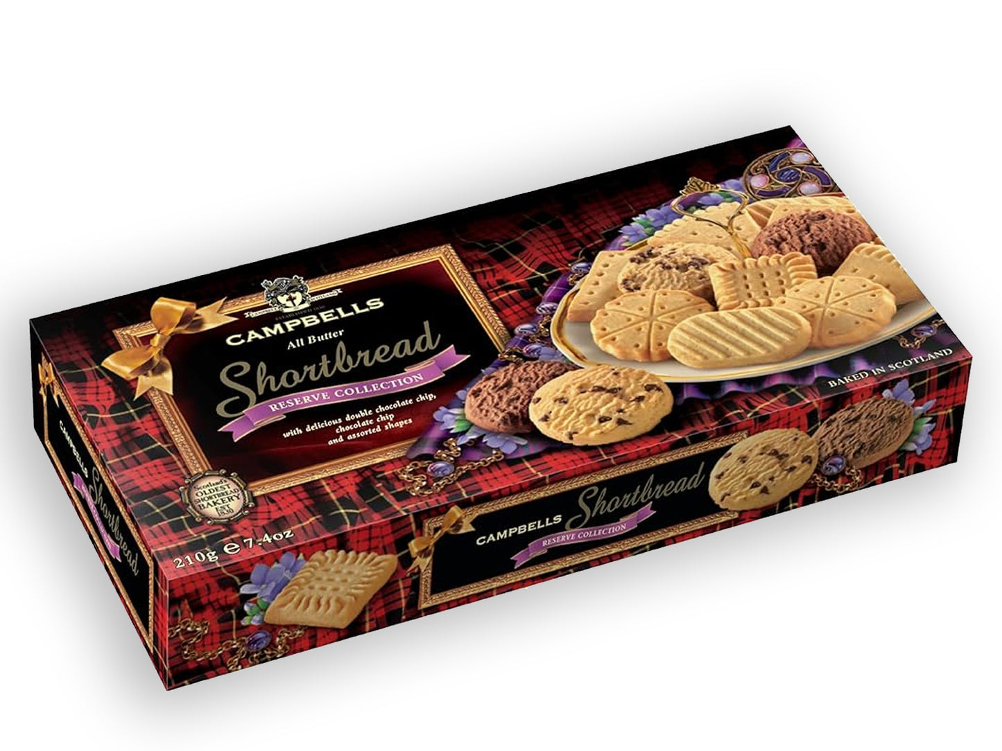 SHORTBREAD SCOZZESI MISTI - RESERVE COLLECTION - CAMPBELLS