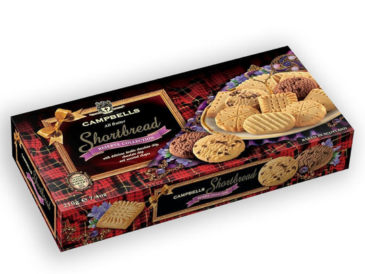 SHORTBREAD SCOZZESI MISTI - RESERVE COLLECTION - CAMPBELLS