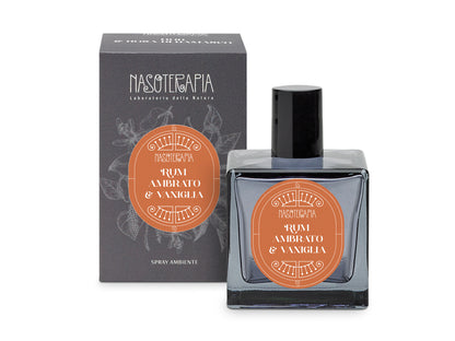 RUM AMBRATO E VANIGLIA - SPRAY AMBIENTE - NASOTERAPIA