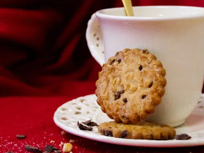 LATTINA DI BISCOTTI SABLÉ CON FRAMMENTI DI CIOCCOLATO - LA MÈRE POULARD