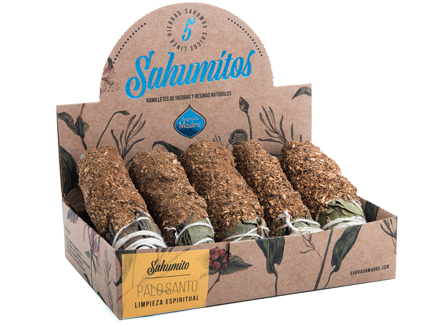SAHUMITO PALO SANTO - SMUDGE STICK - SAGRADA MADRE