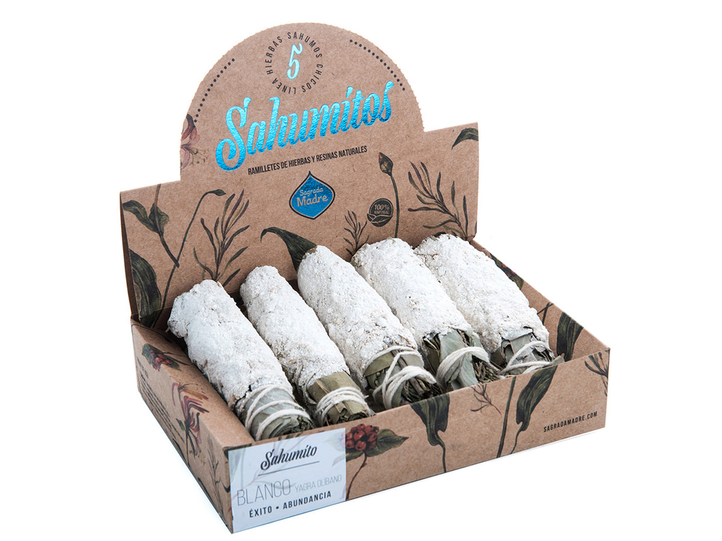 SAHUMITO WHITE YAGRA - SMUDGE STICK - SAGRADA MADRE