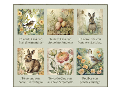 COFANETTO - RACCONTI NATURALI - LA REGGIA DEL TÈ