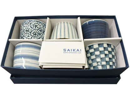SET 5 TAZZE GIAPPONESI - AIYA - SAIKAI