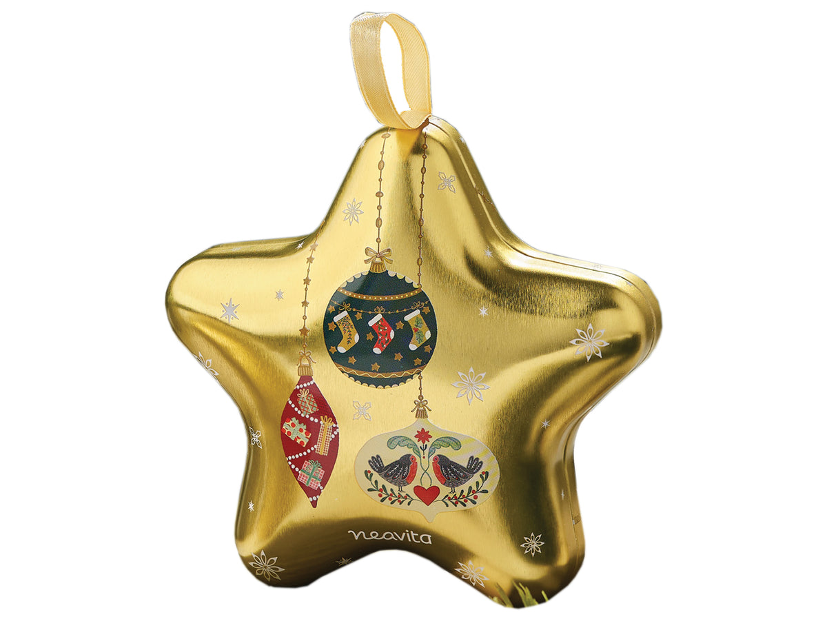 STELLA DI NATALE ORO - 6 PIRAMIDI