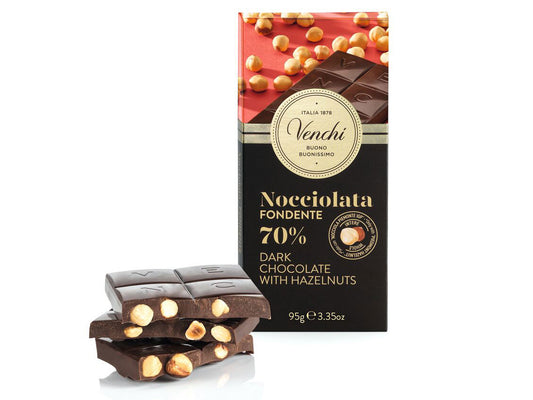 TAVOLETTA NOCCIOLATA EXTRA FONDENTE 70% - VENCHI