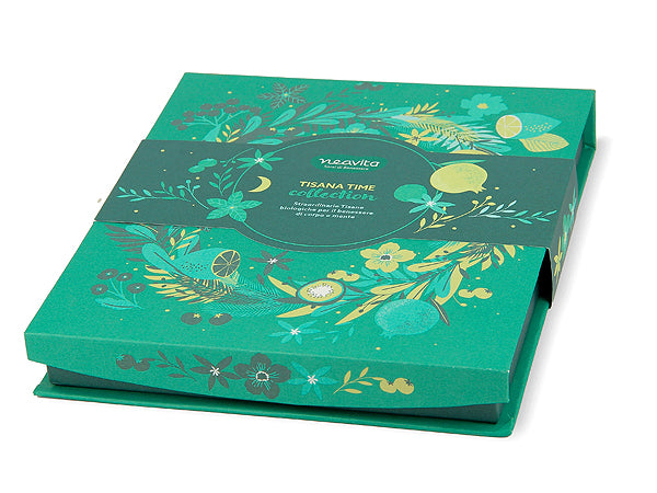 COFANETTO VERDE " TISANA COLLECTION " 27 FILTRI BIO - NEAVITA