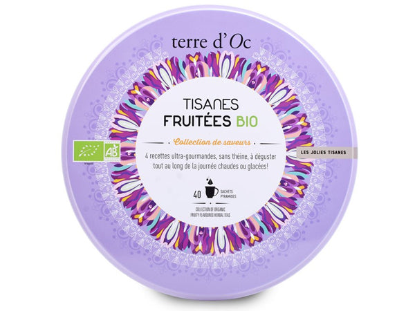 COFANETTO 40 FILTRI BIO - TISANES FRUITÉES - TERRE D'OC