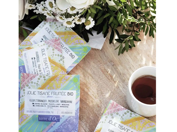 COFANETTO 40 FILTRI BIO - TISANES FRUITÉES - TERRE D'OC