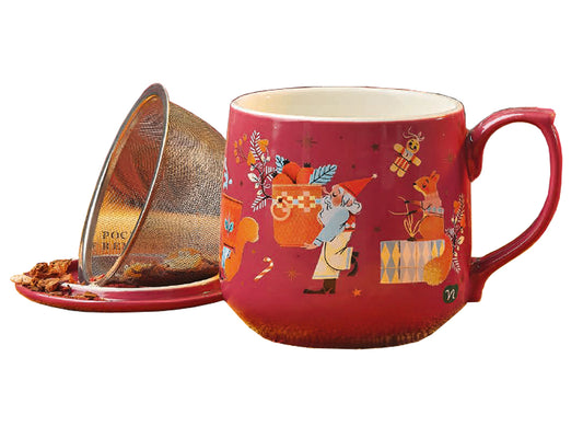 INFUSIERA DI NATALE ROSSA NEW - NEAVITA