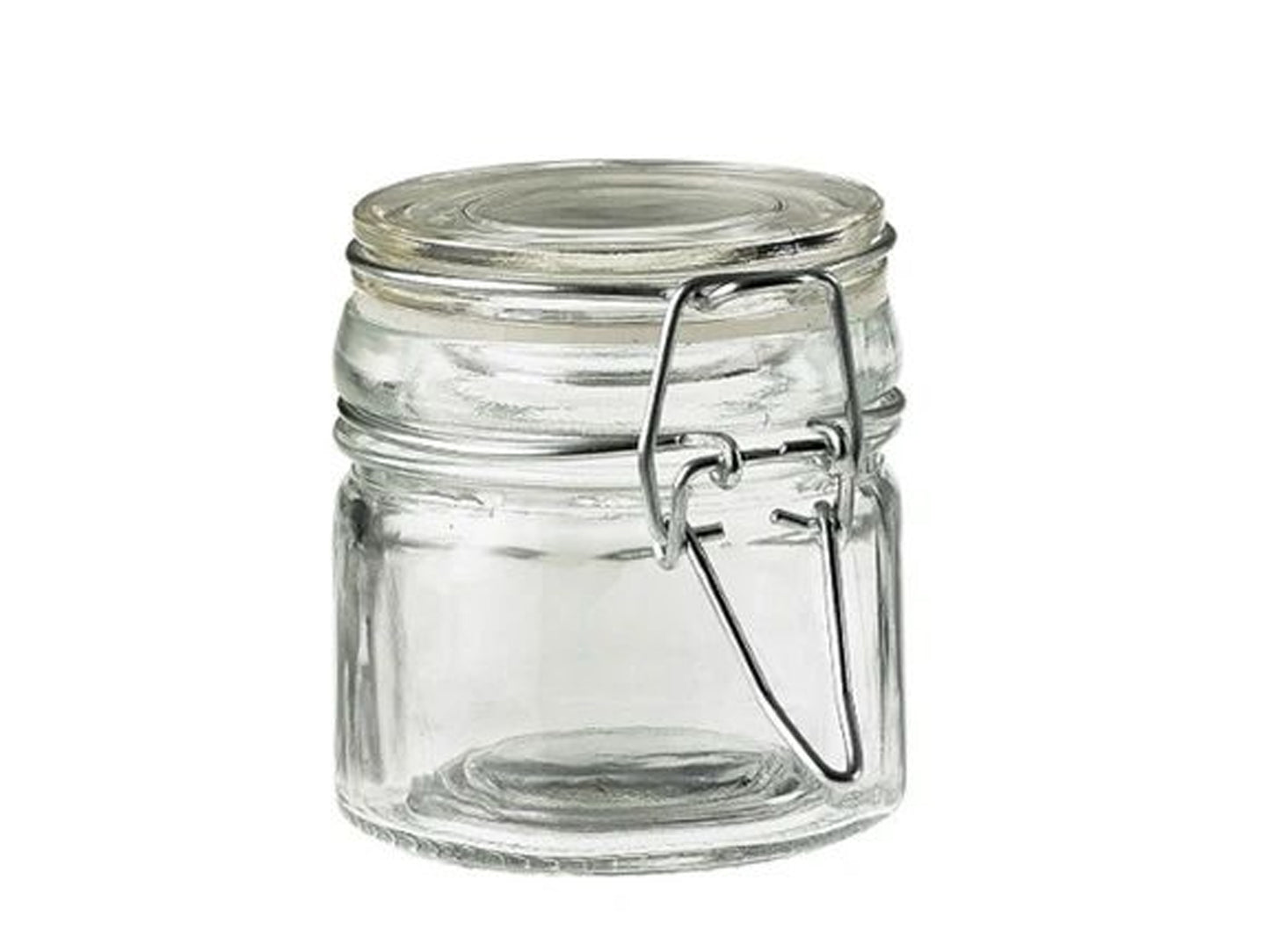 VASETTO IN VETRO CON TAPPO ERMETICO - PORTA SPEZIE