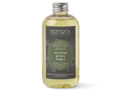 VETIVER E FAVA TONKA - RICARICA PER DIFFUSORI 250ML - NASOTERAPIA
