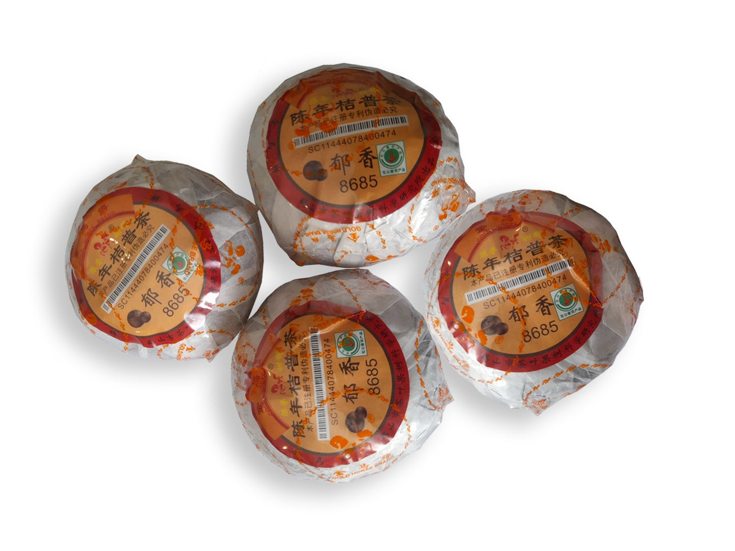 CINA - PU'ER TANGERINE TEA - WILD ORANGE (SHU)