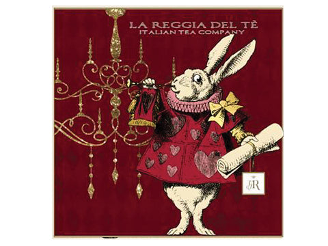 BIANCONIGLIO ROSSO - BUSTA 5 FILTRI - ALICE NEL PAESE DELLE MERAVIGLIE