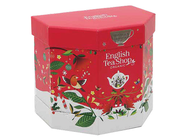 CALENDARIO DELL' AVVENTO " APPENDIBILE " ROSSO 2023 - ENGLISH TEA SHOP