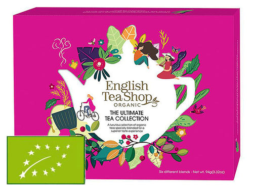 COFANETTO IN CARTONCINO BIO "ULTIMATE TEA COLLECTION" - ENGLISH TEA SHOP